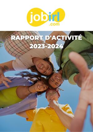 Rapport d'activités 2023-2024 association JobIRL