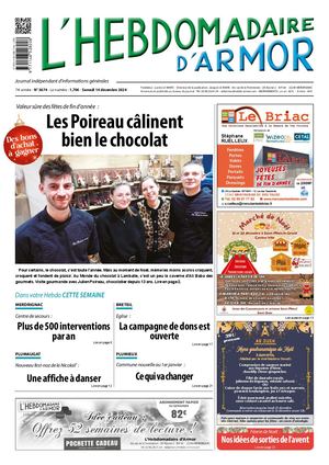 L'Hebdomadaire d'Armor n°3674 du samedi 14 décembre 2024