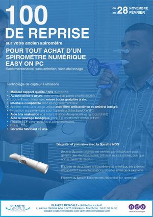 Offres Spirometre Ndd