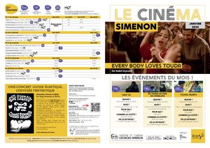 Cinéma Georges Simenon - Janvier 2025