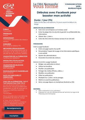 Débutez Facebook Web