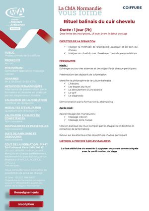 2025 COIFF Rituel Balinais Du Cuir Chevelu