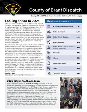 OPP Fall/Winter Newsletter