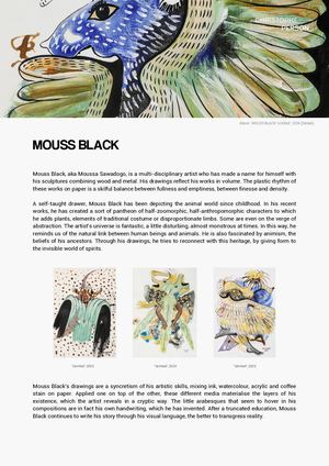 Fiche Artistes - Sur Le Papier - ENG Version