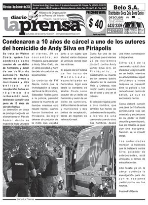 Diario Miércoles 4 De Diciembre
