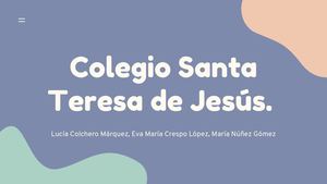 Presentación De Educación Proyecto De Grupo Animado Abstracto Estampado Morado Y Verde