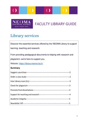 Nouveau 2025 Bibliothèque NEOMA 1eng