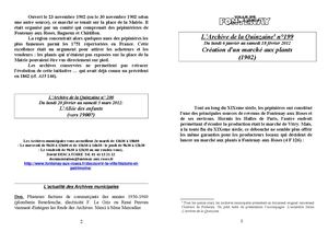 AMFAR A15 199 Création d'un marché aux plants (1902)