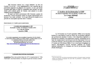 AMFAR A15 189 Le congé définitif (1800)