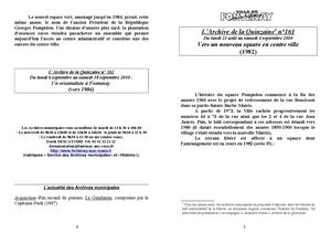 AMFAR A15 161 Vers un nouveau square en centre ville (1982)