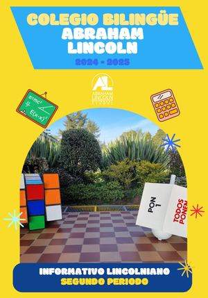 Informativo Lincolniano Periodo 2 2024 2025