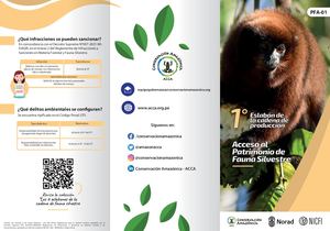 1 Acceso al patrimonio de fauna silvestre