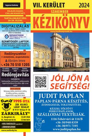 Hetedik Kerület Kerület Kézikönyve 2024 Internet