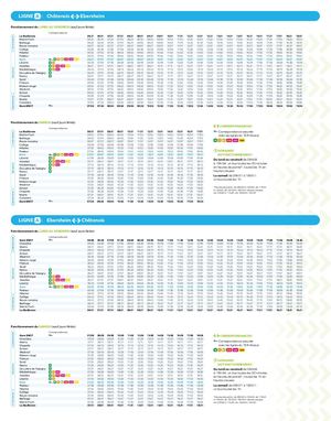 Fiche horaire ligne A web