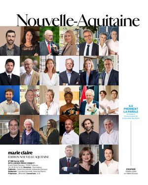 N°869 Marie Claire - Aquitaine - Daté Février 2025