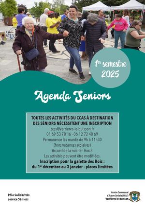 Animations seniors - Programme 1 er semestre 2025
