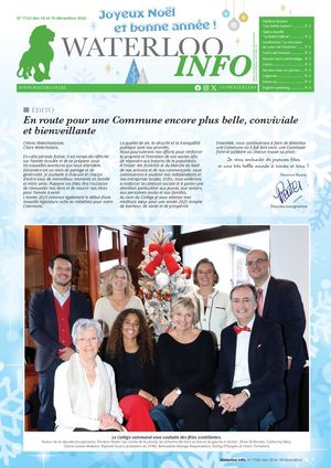 Waterloo Info des 18 et 19-12-24