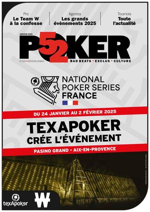 Poker52, numéro 180, janvier 2025