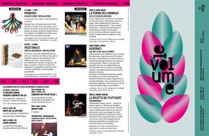 Depliant programmation Volume