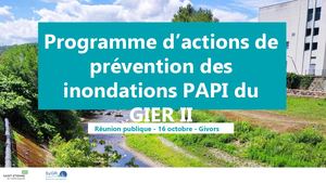 PAPI Gier - Présentation réunion publique 16/10/24