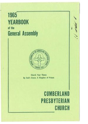 1965 Yearbook of the Cumberland Presbyterian Church