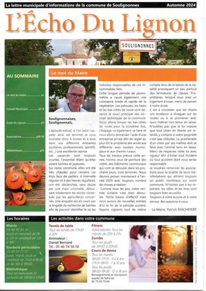 Écho Du Lignon Automne 2024