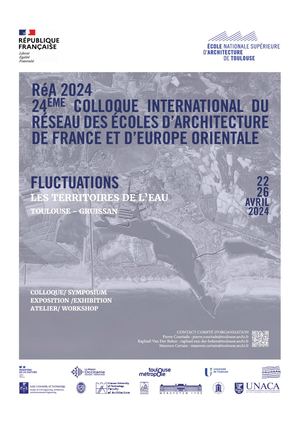 Réa2024 Actes « fluctuations,  les territoires de l’eau » ENSA Toulouse 2024