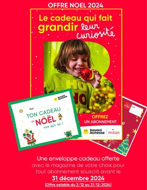 Offre Enveloppe Noël Coupon Bayard Jeunesse