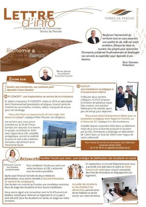 Newsletter CdC Terres de Perche Déc 24
