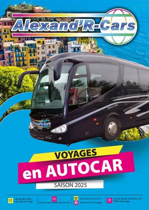 Alexand'R-Cars Voyages 2025
