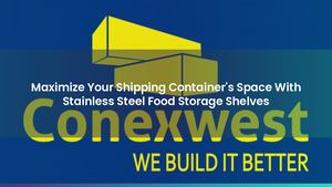 Maximize Your Shipping Container's Space With Stainless Steel Food Storage Shelves