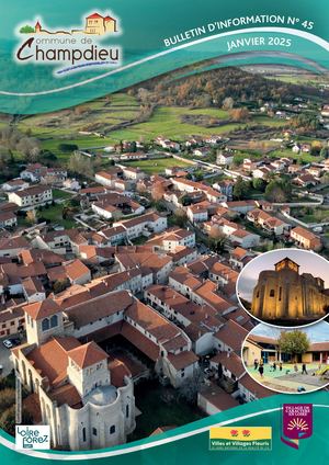 Bulletin municipal  Champdieu janvier 2025  N°45