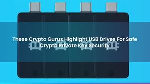 These Crypto Gurus Highlight USB Drives For Safe Crypto Private Key Security