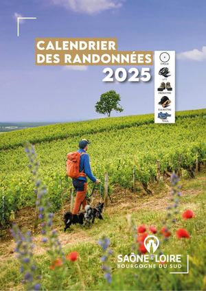 Calendrierdes Randonnees2025saoneetloire