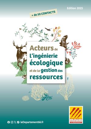 Acteurs de l’ingénierie écologique et de la gestion des ressources