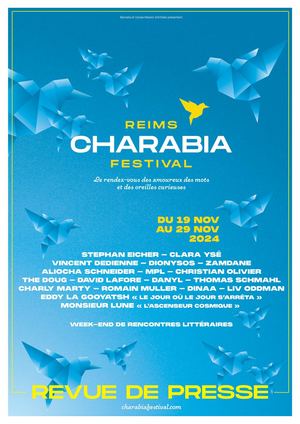 REVUE DE PRESSE CHARABIA FESTIVAL 2024 REIMS