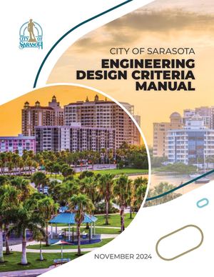 2024 Sarasota Engineering Design Criteria Manual
