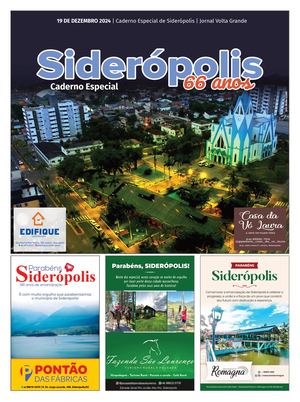 Siderópolis Emancipação 2024