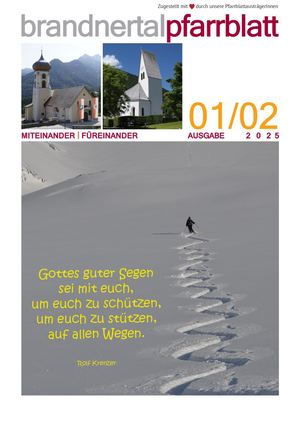 Pfarrblat Brandnertal Jannuar/Februar 2025