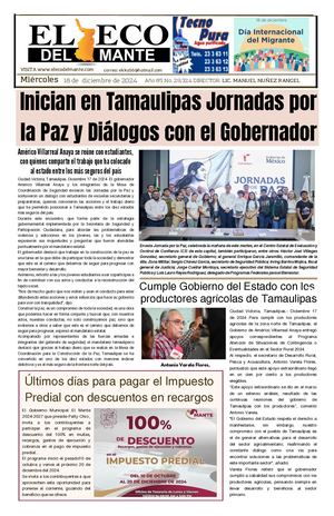 Miércoles 18 De Noviembre De 2024