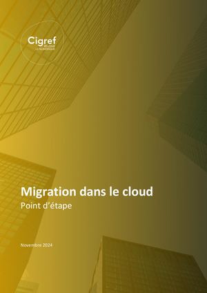 Migration dans le cloud : point d'étape