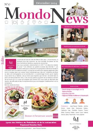 Mondonews 17 - Décembre 2024