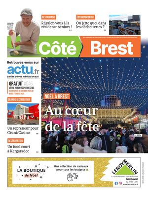 Côté Brest, N°546, de mercredi 18 décembre 2024 au mardi 7 janvier 2025