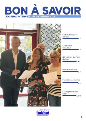 N°364 Novembre 2024 Bon A Savoir V2