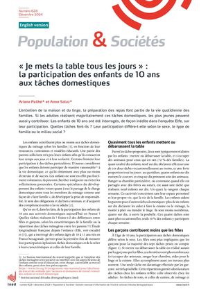 Population et Sociétés 628