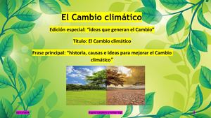 Cambio Climatico Angela Y Keitlyn