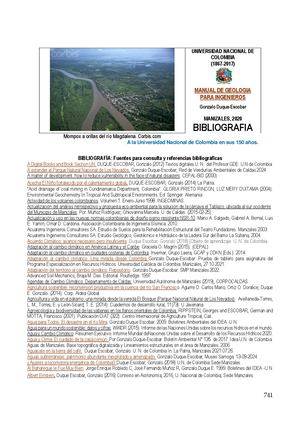 Manual de Geología: Bibliografía