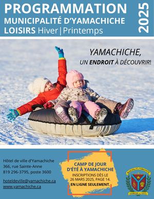 Programmation Hiver 2025 - Municipalité d'Yamachiche