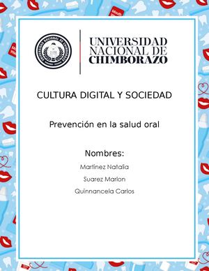 Prevencion Salud Oral Grupo Dinamita