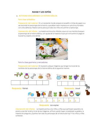 Rahab Y Los Espias
